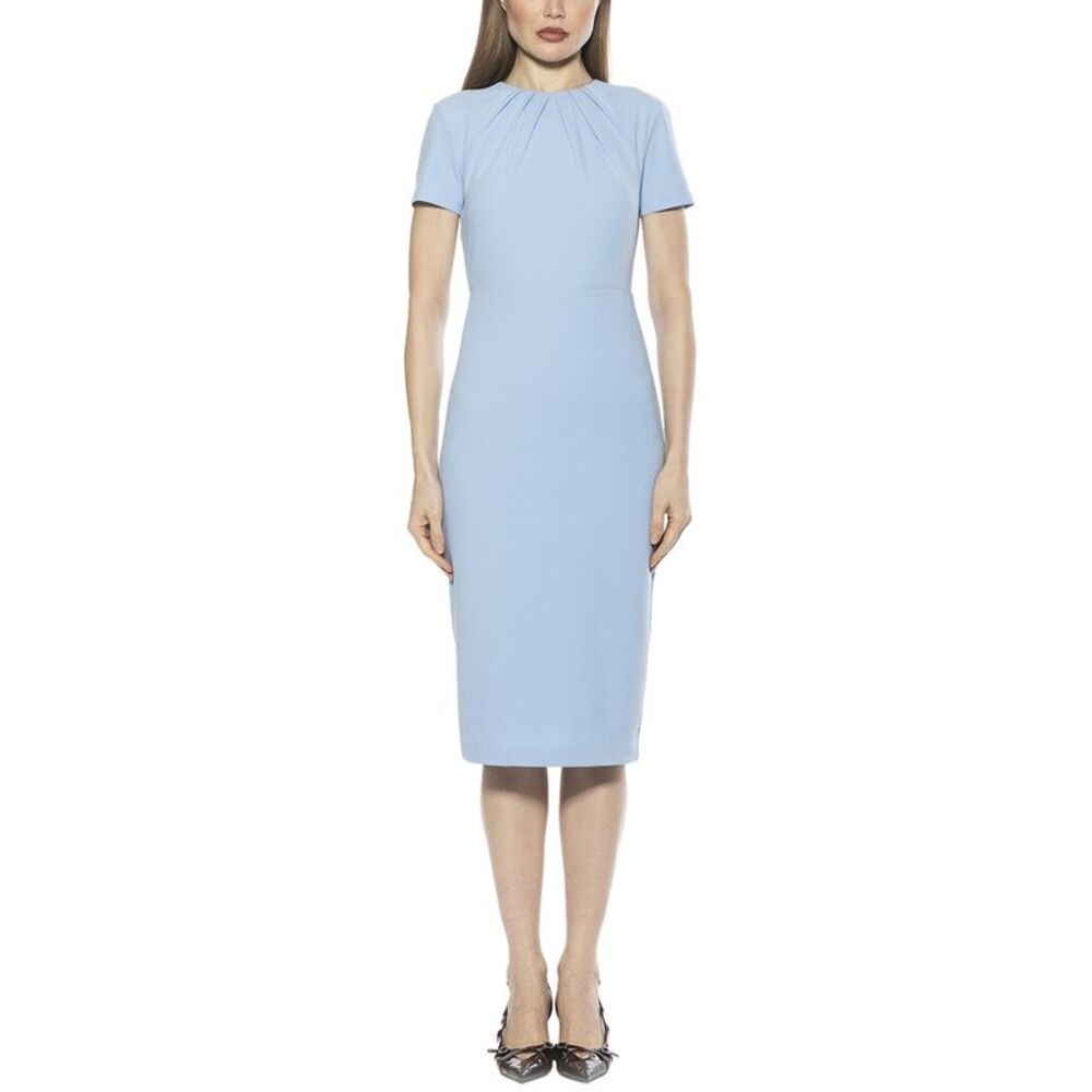 Alexia Admor Womens  Quinn Sheath Dress, Blue